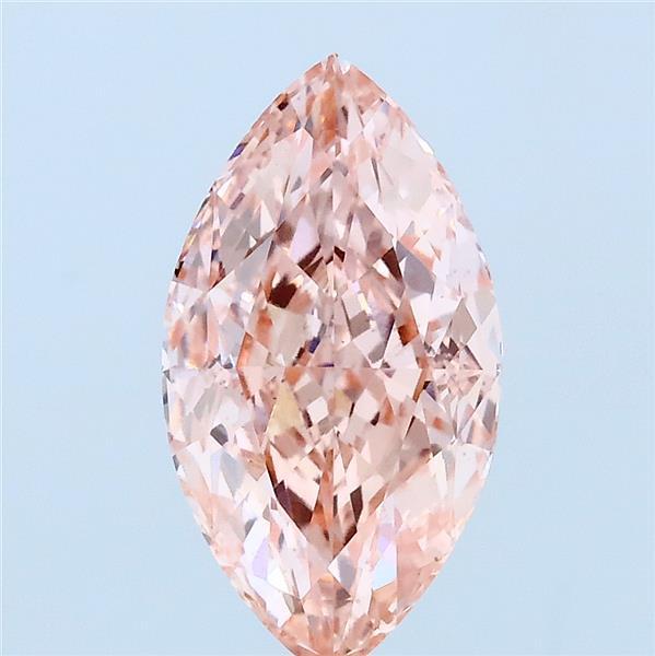 2.14 Ct. Fancy Pink Marquise Lab Grown Diamond