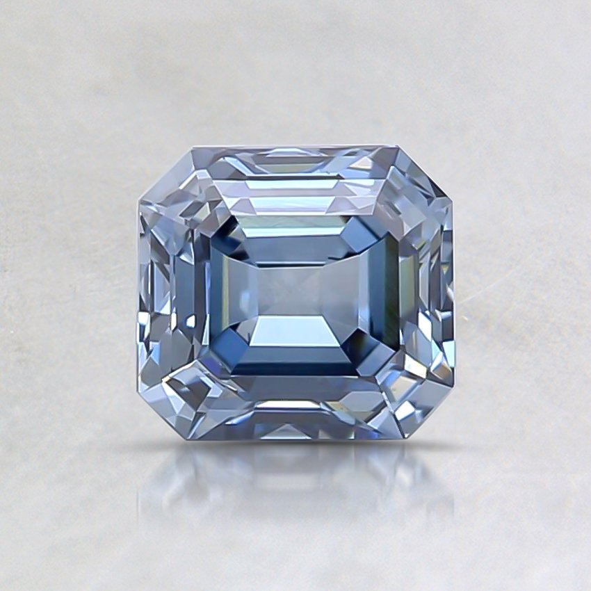 0.59 Ct. Fancy Blue Emerald Lab Created Diamond