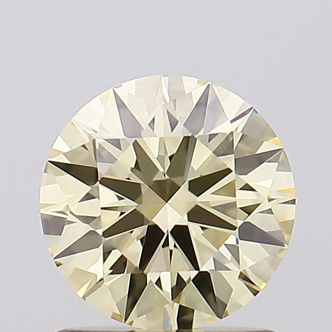 1.06 Ct. Fancy Light Yellow Round Lab Grown Diamond