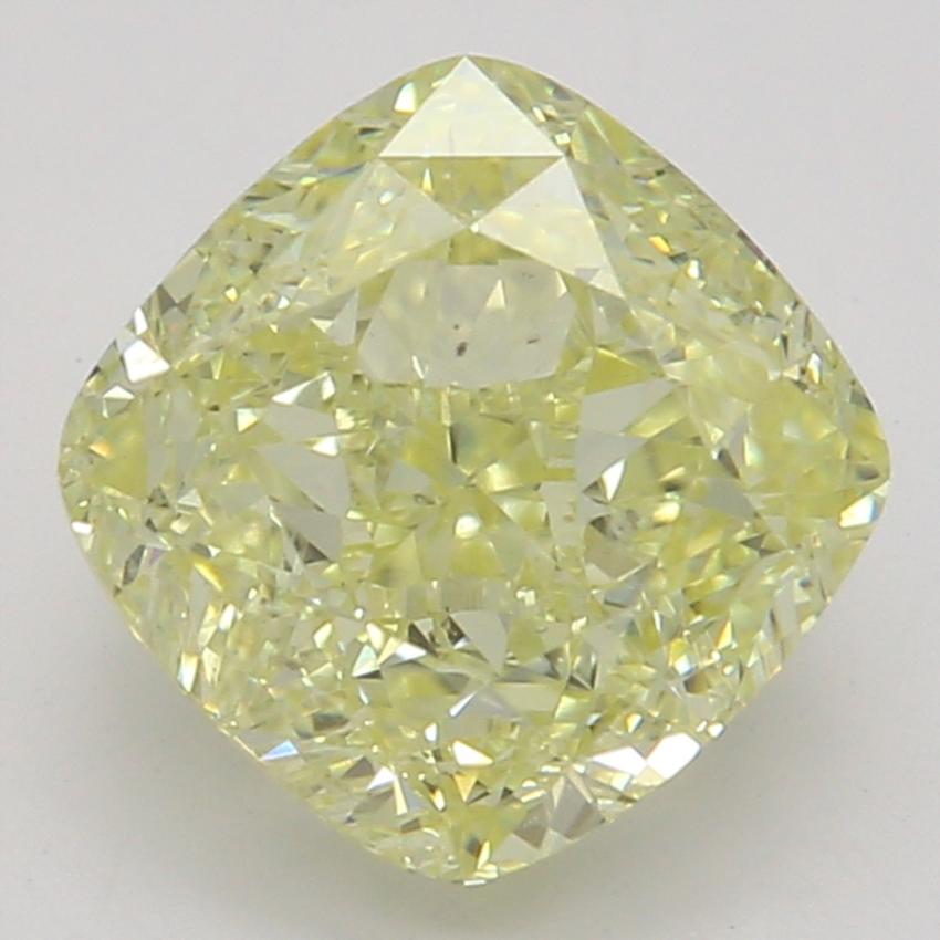 1.50 Ct. Fancy Yellow Cushion Diamond
