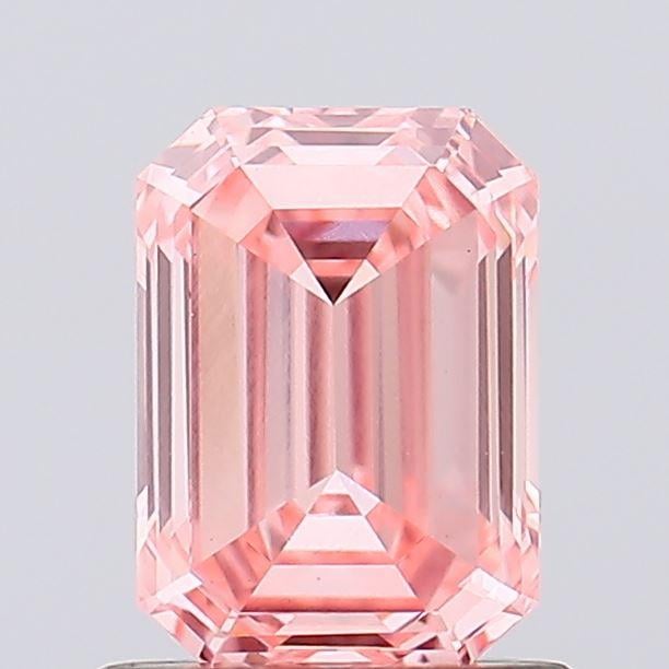 1.07 Ct. Fancy Vivid Pink Emerald Lab Grown Diamond