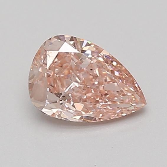 0.76 Ct. Fancy Vivid Pink Pear Lab Grown Diamond