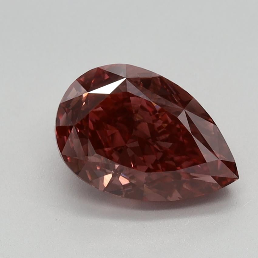 1.60 Ct. Fancy Intense Brownish Pink Pear Lab Grown Diamond