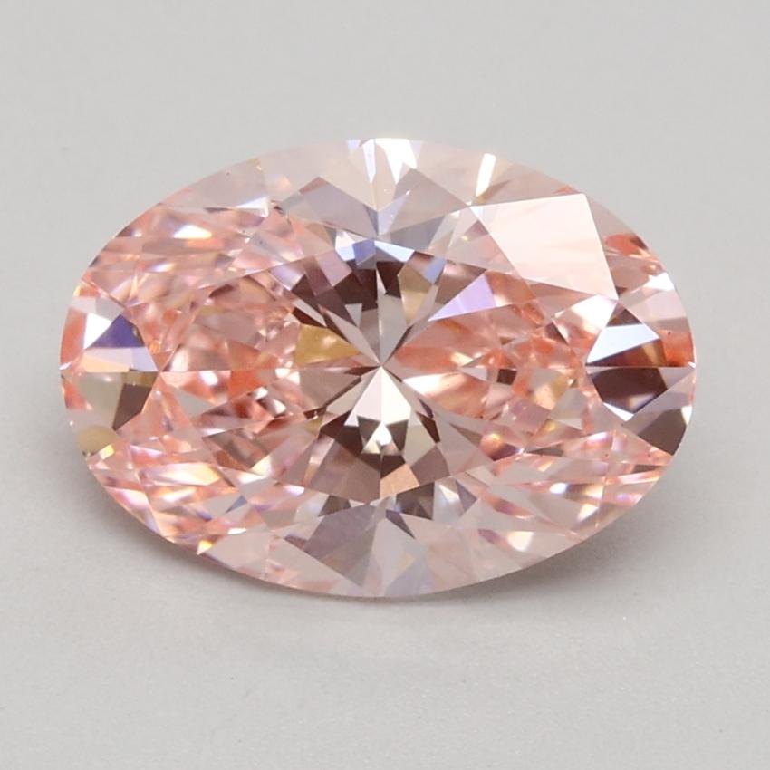 1.59 Ct. Fancy Pink Oval Lab Grown Diamond