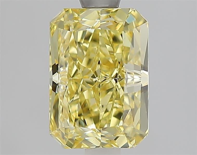 2.05 Ct. Fancy Intense  Yellow Radiant Lab Grown Diamond