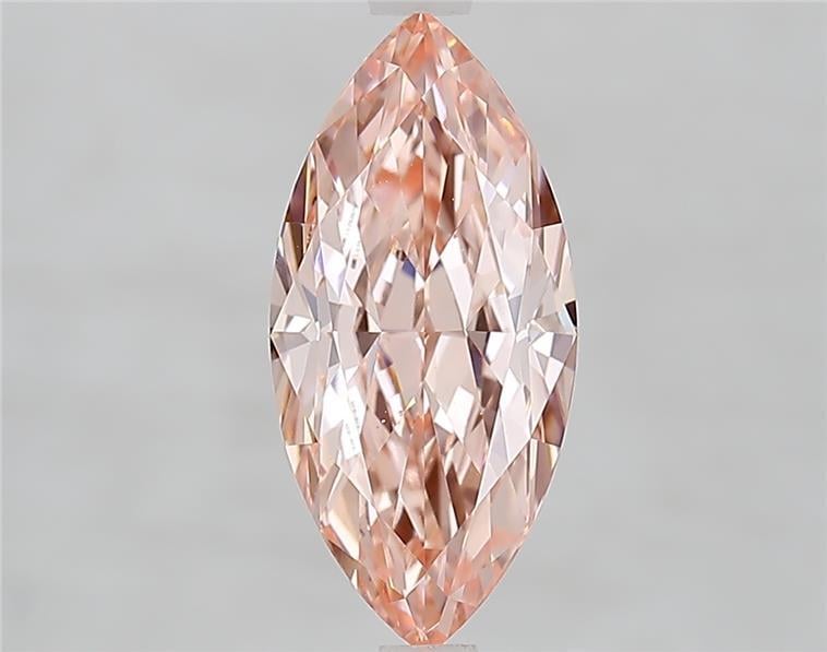2.67 Ct. Fancy Vivid  Pink Marquise Lab Grown Diamond