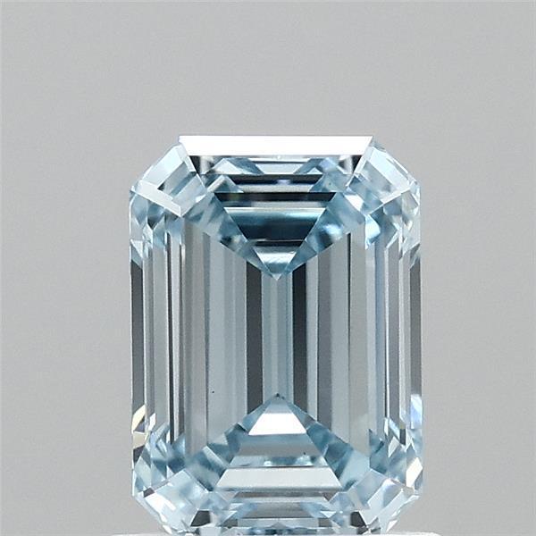 1.13 Ct. Fancy Intense Blue Emerald Lab Grown Diamond