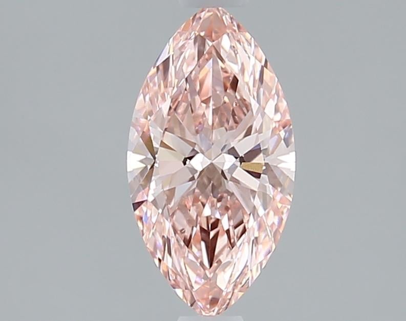 1.00 Ct. Fancy Vivid Pink Marquise Lab Grown Diamond