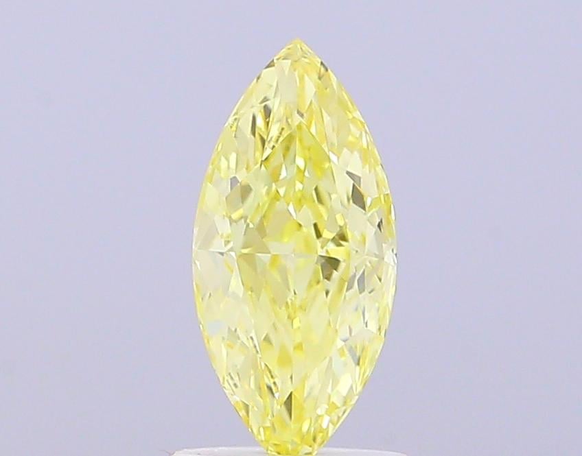 1.05 Ct. Fancy Yellow Marquise Lab Grown Diamond