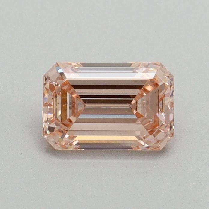 0.59 Ct. Fancy Intense Pink Emerald Lab Grown Diamond
