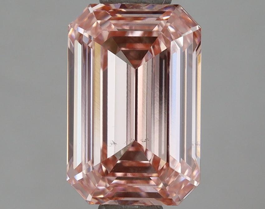 1.61 Ct. Fancy Intense Pink Emerald Lab Grown Diamond
