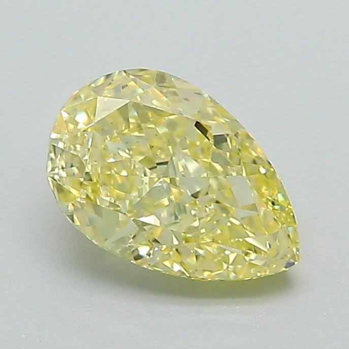 1.06 Ct. Fancy Intense Yellow Pear Lab Grown Diamond