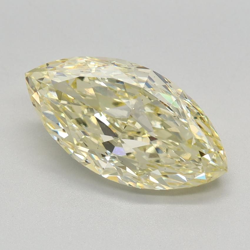 2.12 Ct. Fancy Yellow Marquise Lab Grown Diamond