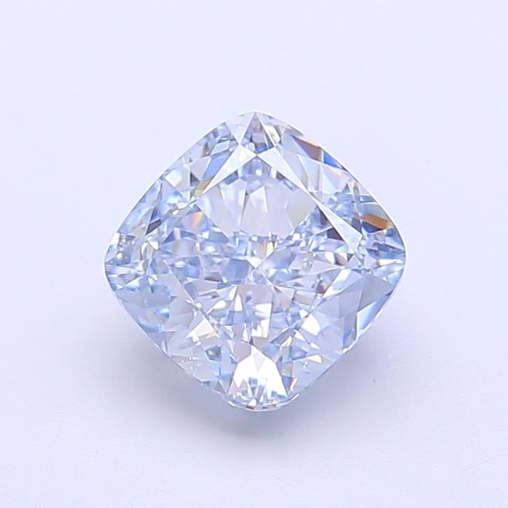 1.65 Ct. Fancy Intense  Blue Cushion Lab Grown Diamond