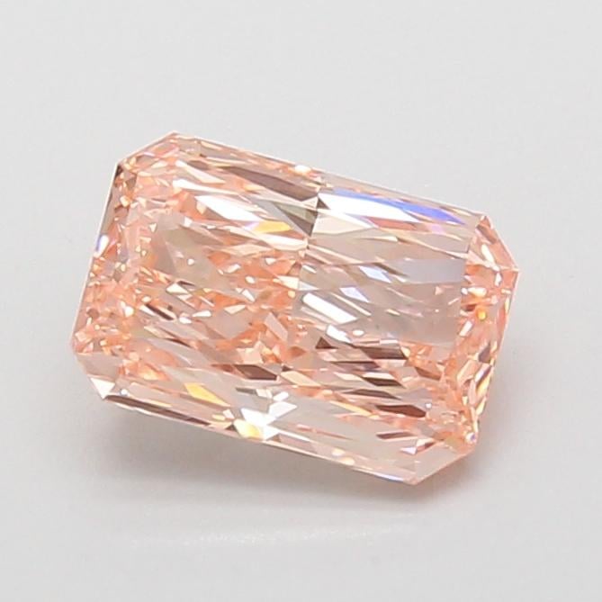 1.45 Ct. Fancy Vivid Pink Radiant Lab Grown Diamond