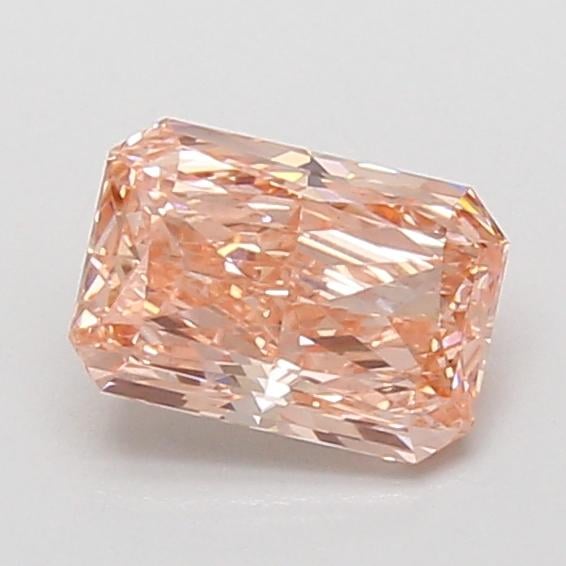 1.04 Ct. Fancy Vivid Pink Radiant Lab Grown Diamond
