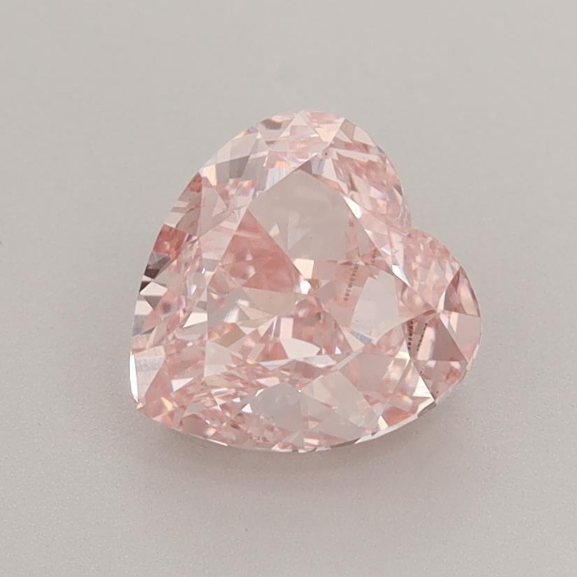 1.70 Ct. Fancy Vivid Pink Heart Lab Grown Diamond