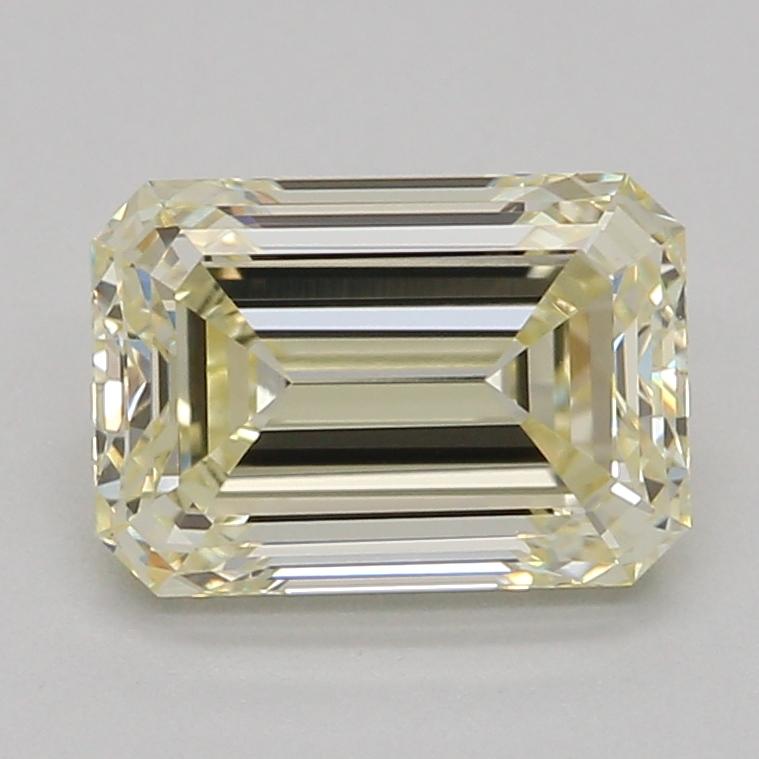 1.05 Ct. Fancy Yellow Emerald Lab Grown Diamond