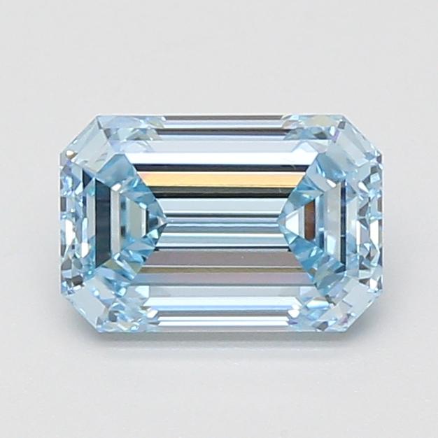 1.52 Ct. Fancy Intense Blue Emerald Lab Grown Diamond