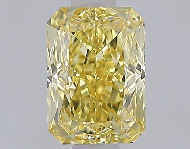 1.00 Ct. Fancy Vivid Yellow Yellow Radiant Lab Grown Diamond