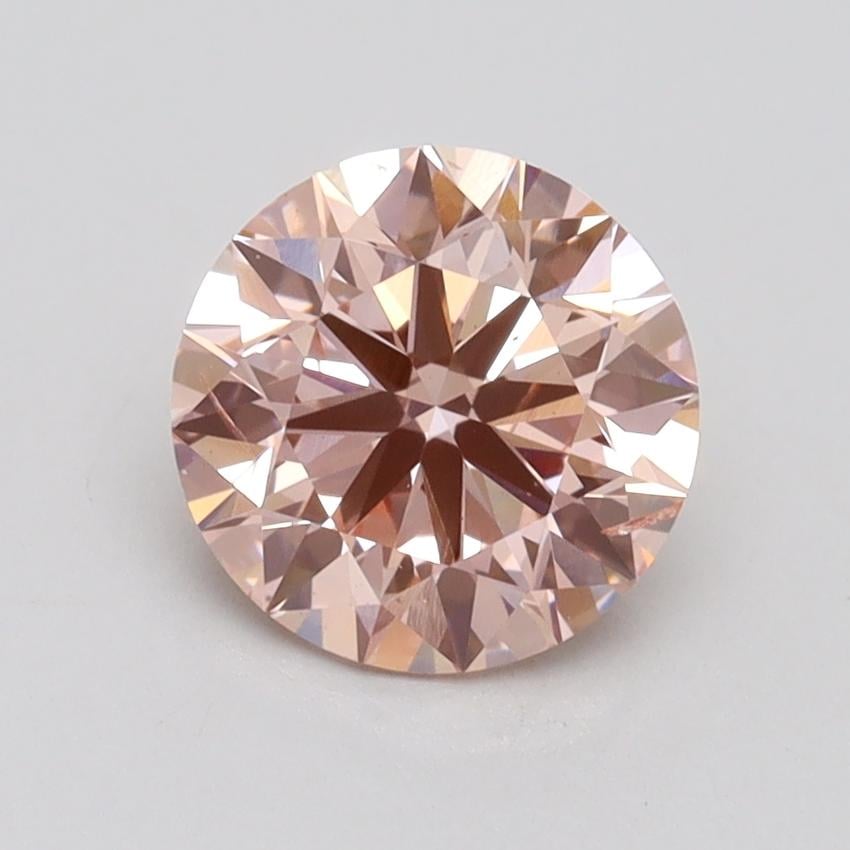 1.50 Ct. Fancy Intense Pink Round Lab Grown Diamond