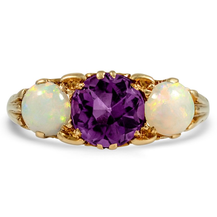 Victorian Amethyst Vintage Ring
