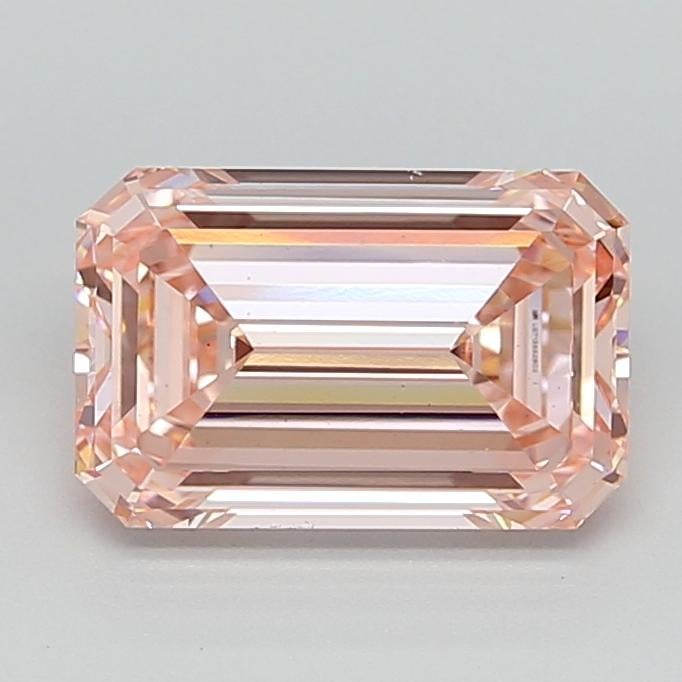 3.01 Ct. Fancy Intense  Pink Emerald Lab Grown Diamond
