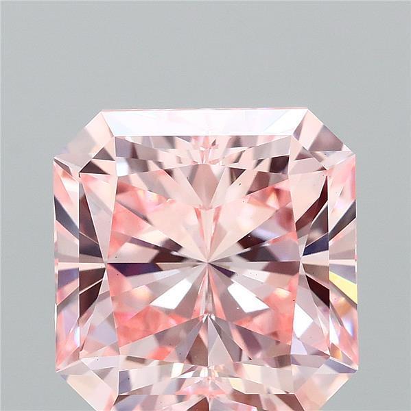 2.50 Ct. Fancy Intense Pink Radiant Lab Grown Diamond