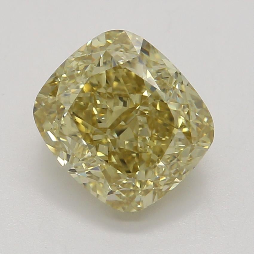 1.13 Ct. Fancy Brownish Yellow Cushion Diamond