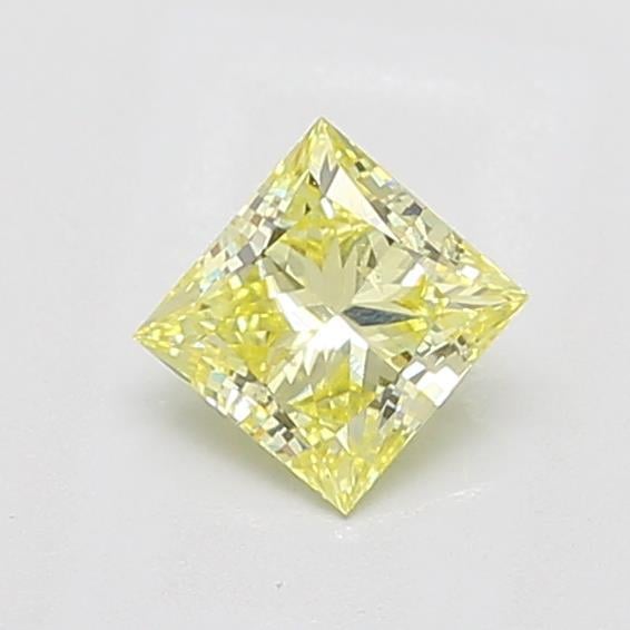 1.01 Ct. Fancy Intense Yellow Princess Lab Grown Diamond