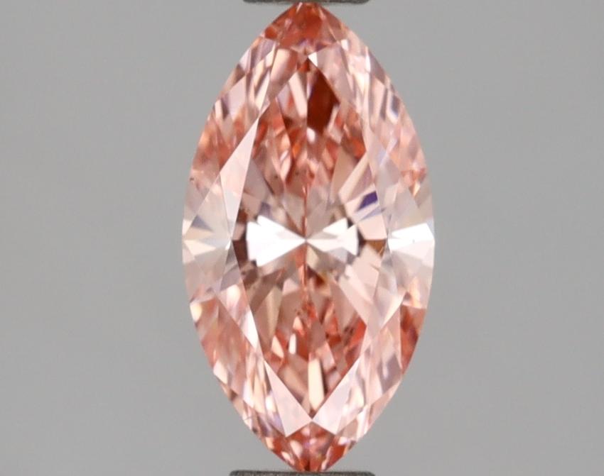 1.01 Ct. Fancy Vivid Pink Marquise Lab Grown Diamond