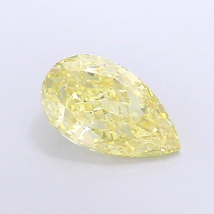 2.59 Ct. Fancy Fancy Yellow Pear Lab Grown Diamond