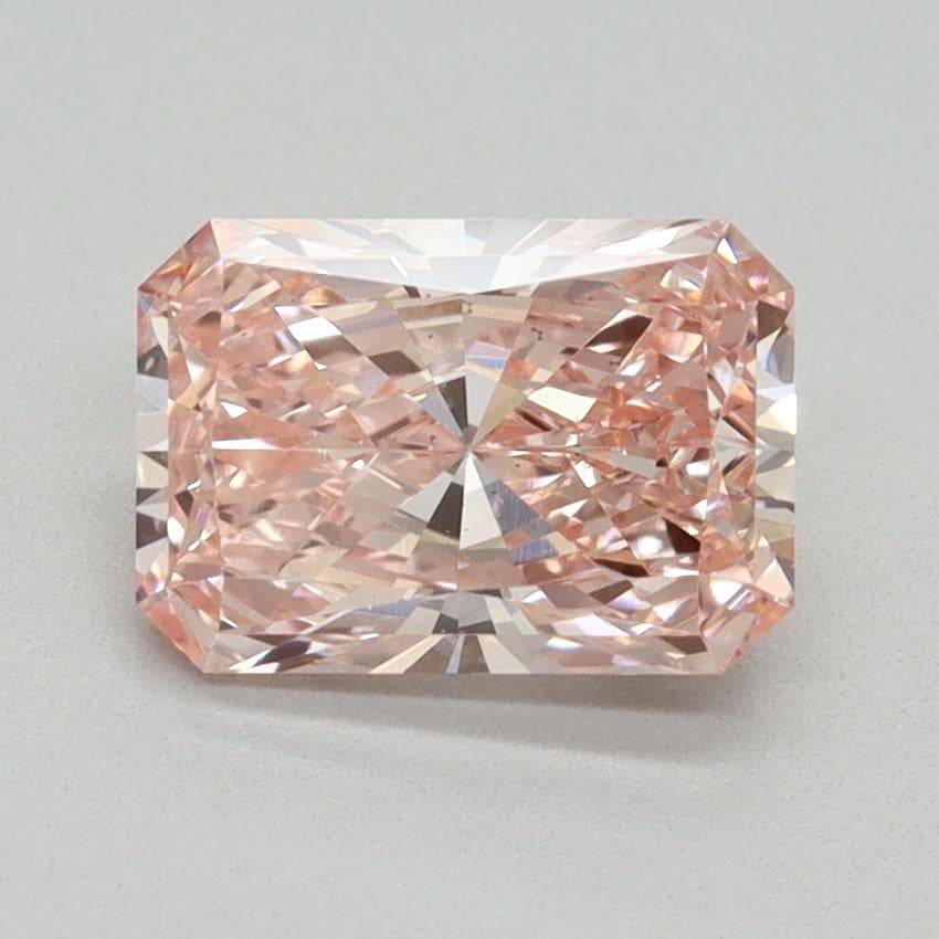 1.59 Ct. Fancy Vivid Pink Radiant Lab Grown Diamond