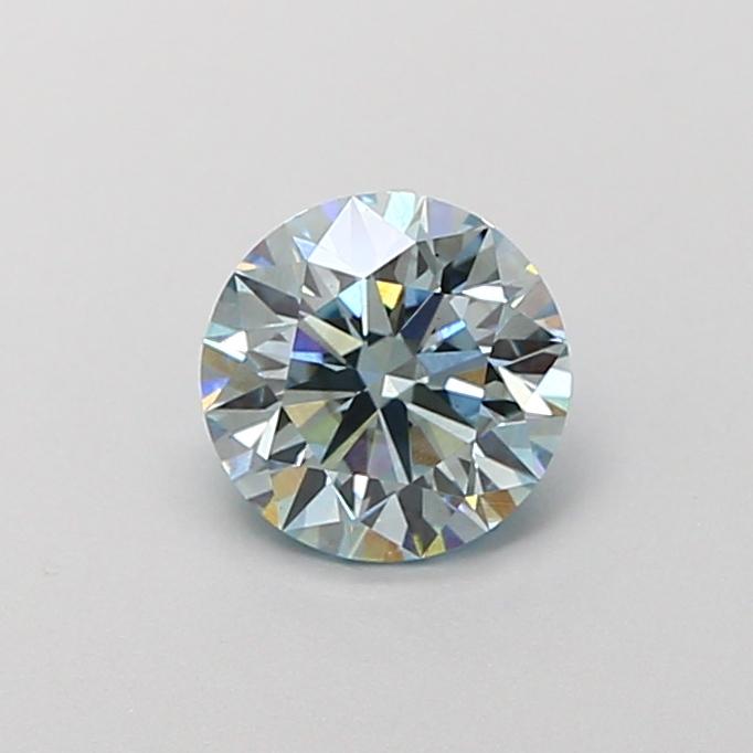 1.08 Ct. Fancy Blue Round Lab Grown Diamond