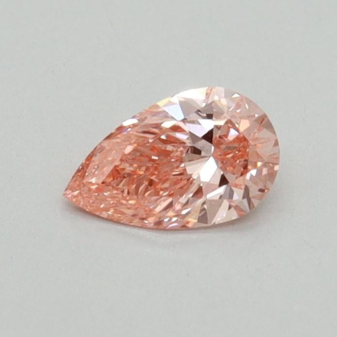 0.31 Ct. Fancy Vivid Pink Pear Lab Grown Diamond