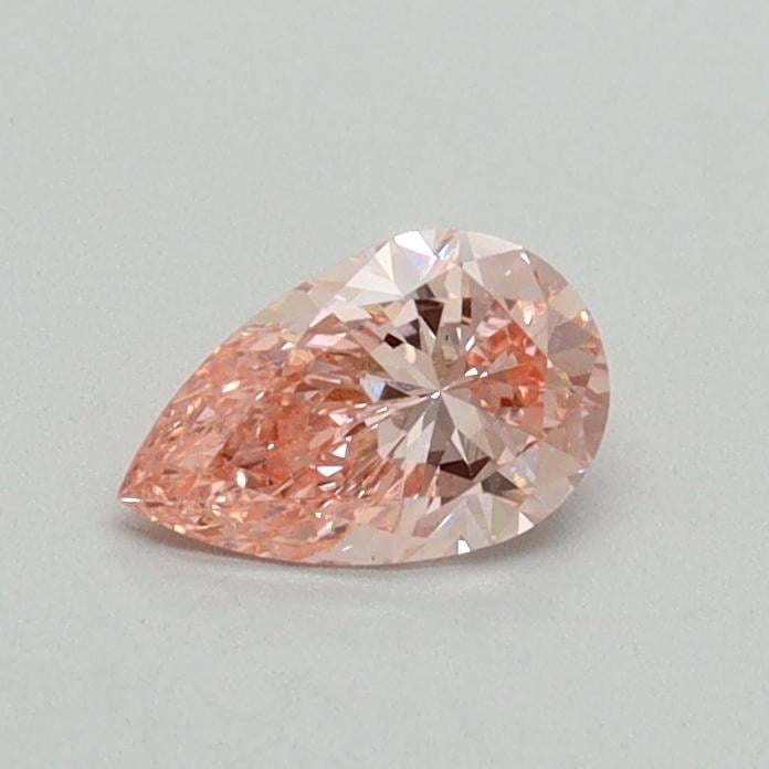 0.34 Ct. Fancy Vivid Pink Pear Lab Grown Diamond