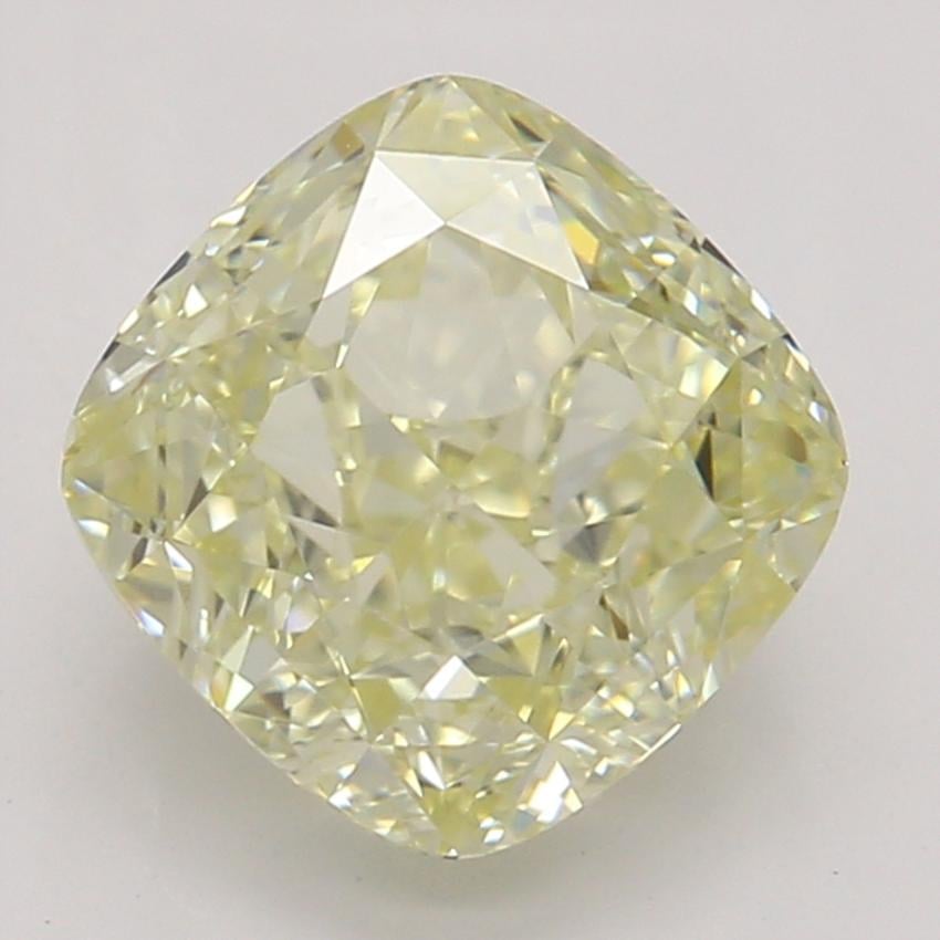 1.25 Ct. Fancy Light Yellow Cushion Diamond