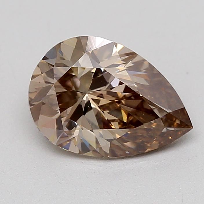 1.00 Ct. Fancy  Brown Pear Lab Grown Diamond