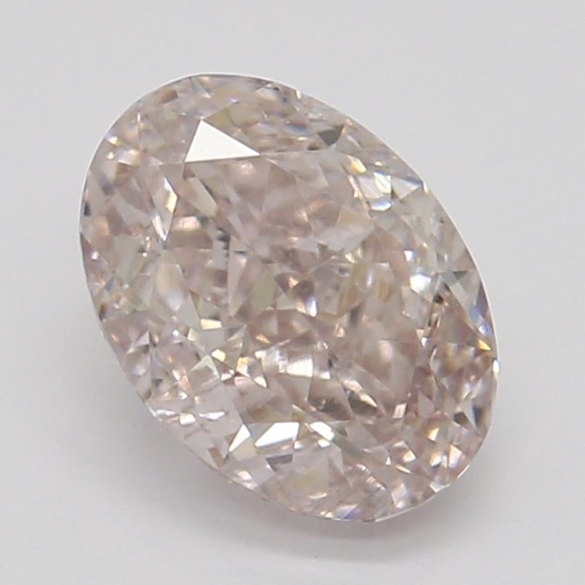 0.70 Ct. Fancy Brownish Pink Oval Diamond