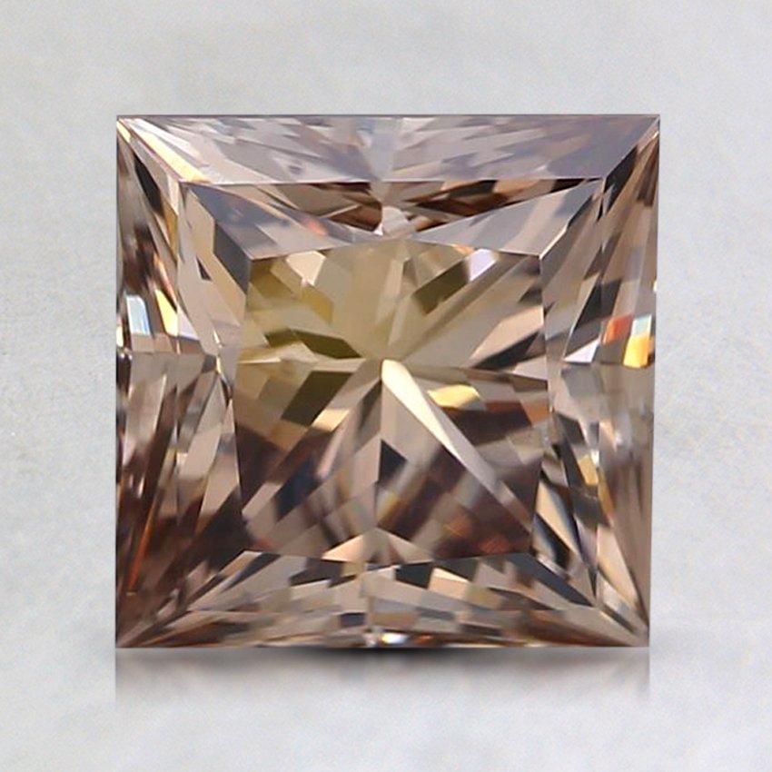 2.00 Ct. Natural Fancy Dark Brown Princess Diamond