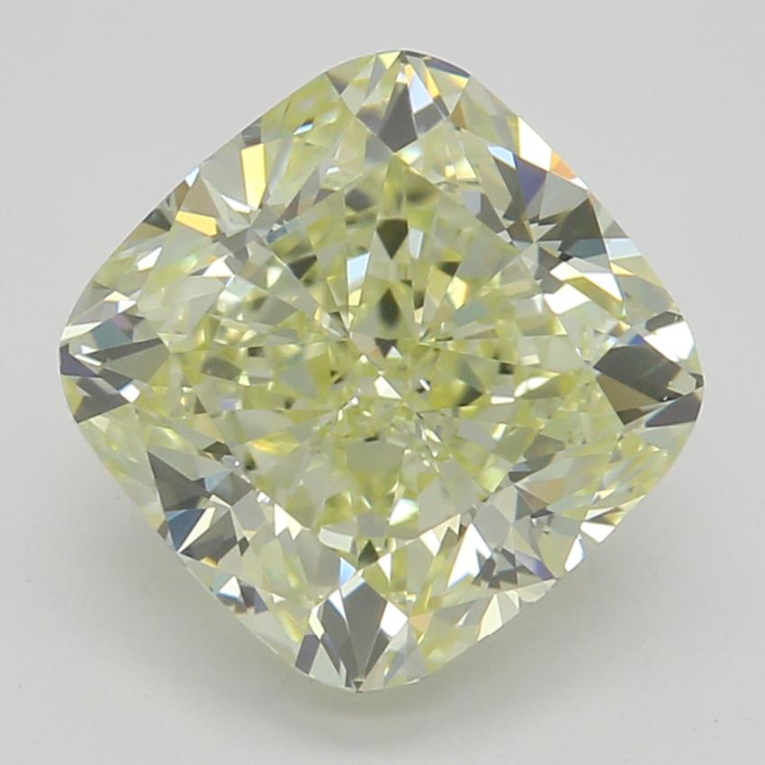 2.02 Ct. Fancy Light Yellow Cushion Diamond