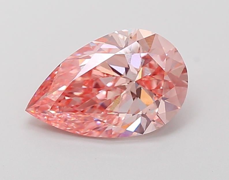 1.88 Ct. Fancy Vivid Pink Pear Lab Grown Diamond