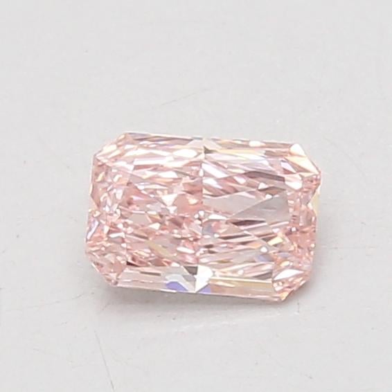 0.51 Ct. Fancy Intense Pink Radiant Lab Grown Diamond