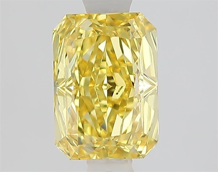 1.58 Ct. Fancy Intense  Yellow Radiant Lab Grown Diamond