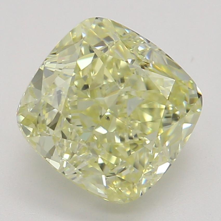 1.25 Ct. Fancy Yellow Cushion Diamond