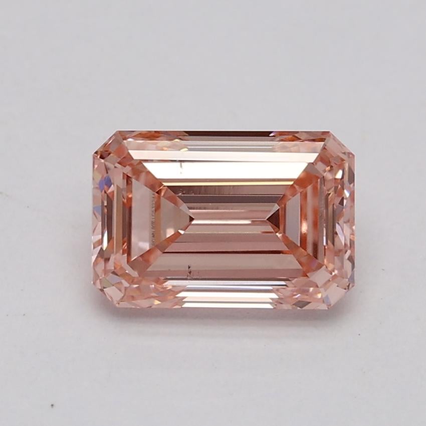 1.00 Ct. Fancy Intense Pink Emerald Lab Grown Diamond