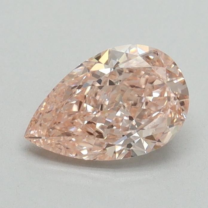 0.80 Ct. Fancy Intense Pink Pear Lab Grown Diamond