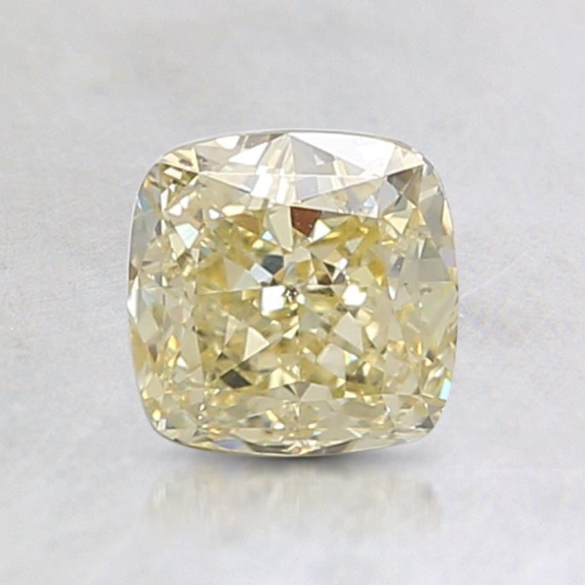 1.18 Ct. Fancy Yellow Cushion Diamond