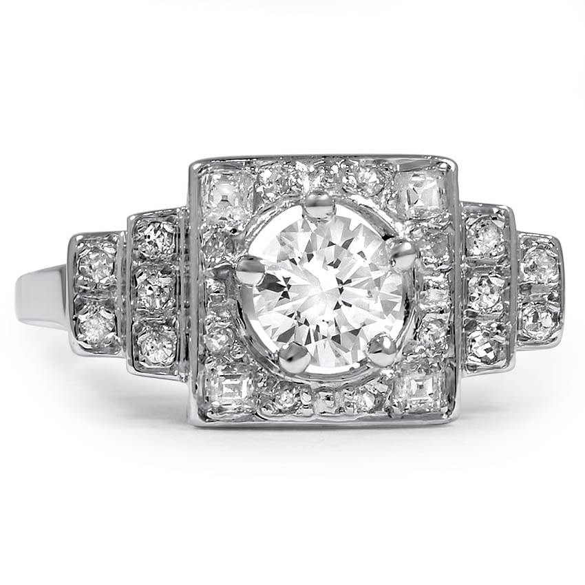 Art Deco Diamond Vintage Ring