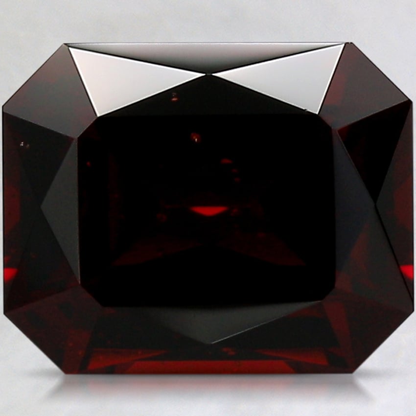 10.1x8.1mm Unheated Red Radiant Garnet